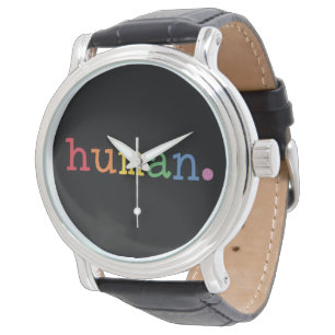 Reloj De Pulsera Orgullo Humano LGBT Arcoíris Igualdad LGBTQ