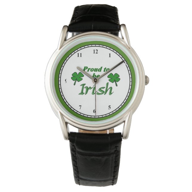 Reloj De Pulsera Orgullo irlandés (Anverso)