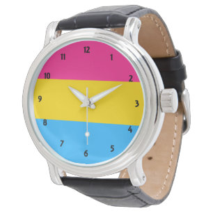 Reloj De Pulsera Orgullo Pansexual