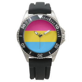 Reloj De Pulsera Orgullo Pansexual (Bandera Pan)