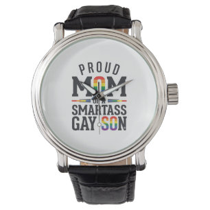 Reloj De Pulsera Orgullosa madre de un hijo gay descarado camiseta
