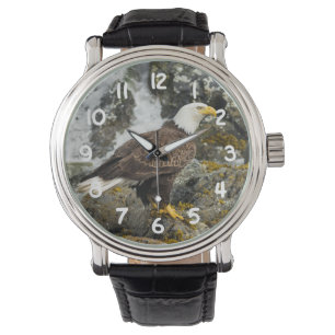 Reloj De Pulsera Orgulloso Bald Eagle