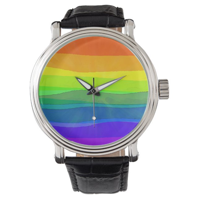 Reloj De Pulsera Orgulloso De Ser Yo - Orgullo LGBTQIA (Anverso)