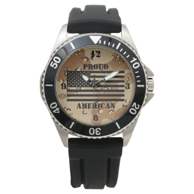 Reloj De Pulsera Orgulloso Observatorio Americano (Anverso)
