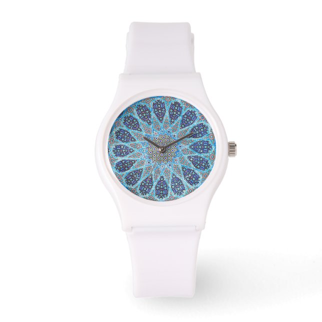 Reloj De Pulsera Orientaciones azules (Anverso)