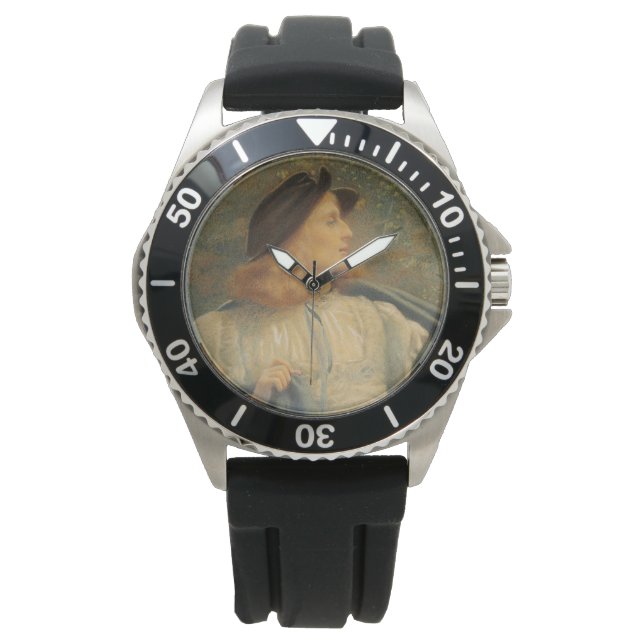 Reloj De Pulsera Orlando (Beautiful Young Man) (por E.R. Hughes) (Anverso)