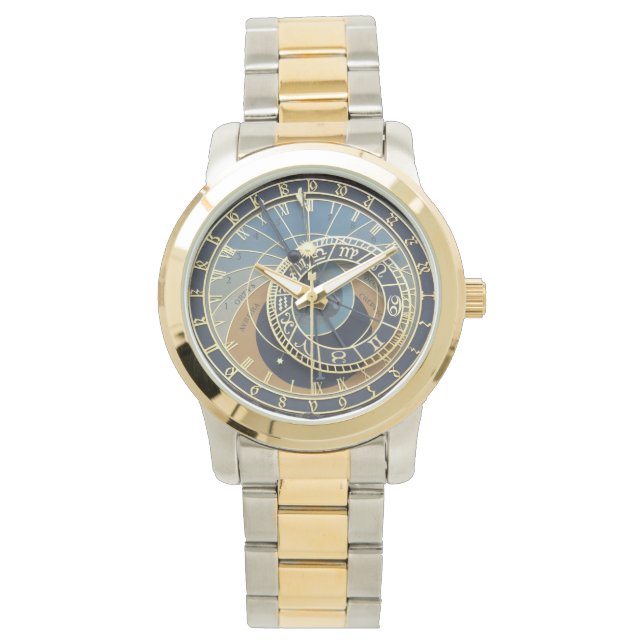 Reloj De Pulsera Orlog Astronómico Clock-Praga (Anverso)