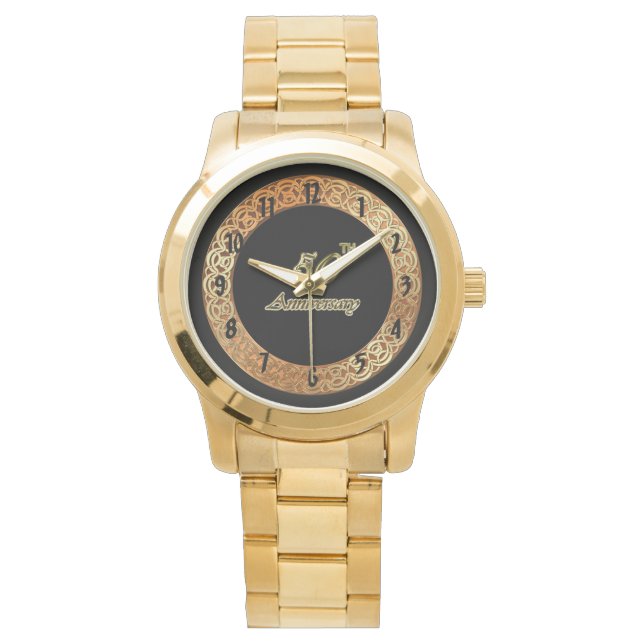 Reloj De Pulsera Oro 50° Aniversario (Anverso)