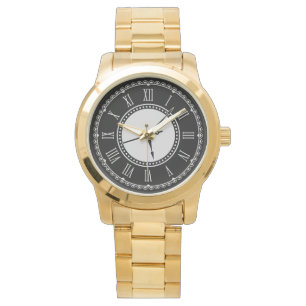 Reloj De Pulsera Oro sobredimensionado ruso contemporáneo