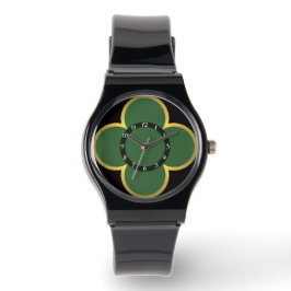 Reloj De Pulsera Oro y verde