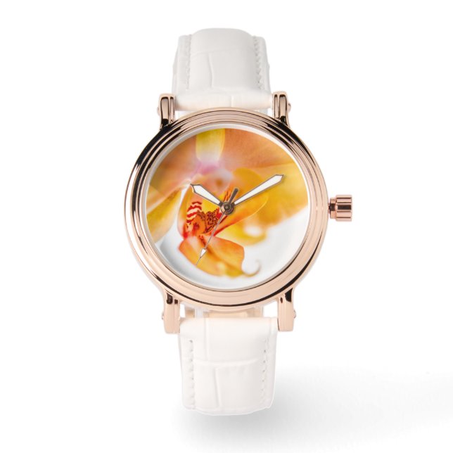 Reloj De Pulsera Orquídea (Anverso)