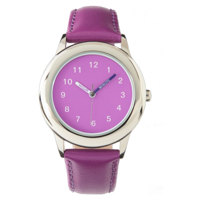 Reloj De Pulsera Orquídea (Anverso)
