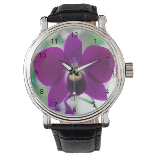 Reloj De Pulsera Orquídea púrpura