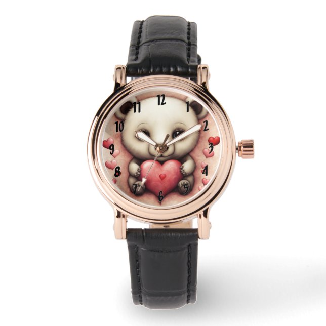 Reloj De Pulsera Oso de amor 2 (Anverso)