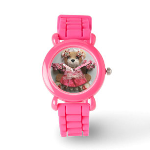 Reloj De Pulsera Oso de lágrima cardíaca