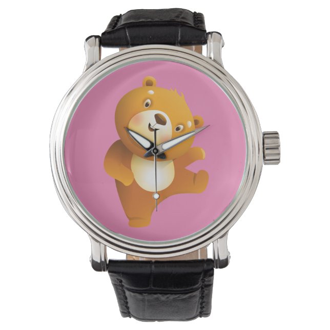 Reloj De Pulsera oso feliz (Anverso)