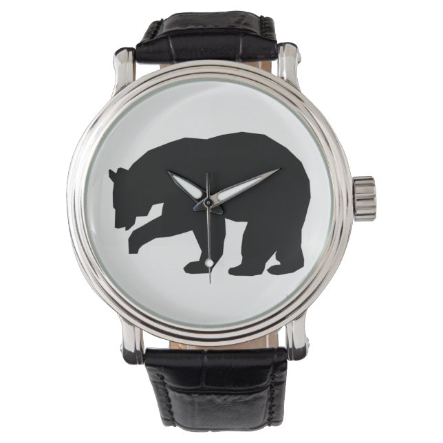 RELOJ DE PULSERA OSO NEGRO (Anverso)