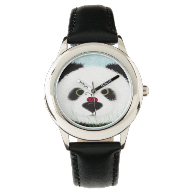 Reloj De Pulsera Oso Panda Adorable (Anverso)