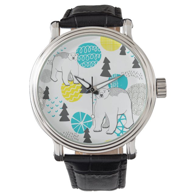 Reloj De Pulsera Oso polar (Anverso)