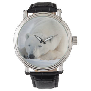 Reloj De Pulsera Oso polar en invierno