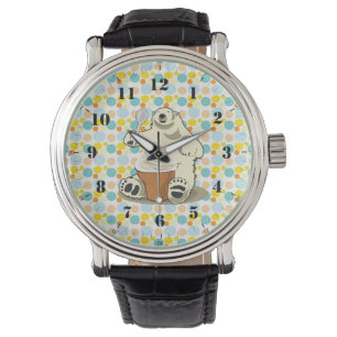 Reloj De Pulsera oso polar y helado