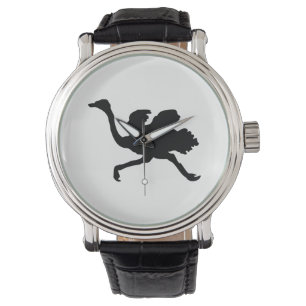 Reloj De Pulsera Ostrich Silhouette