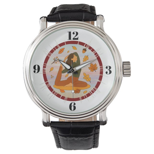 Reloj De Pulsera Otoño (Anverso)