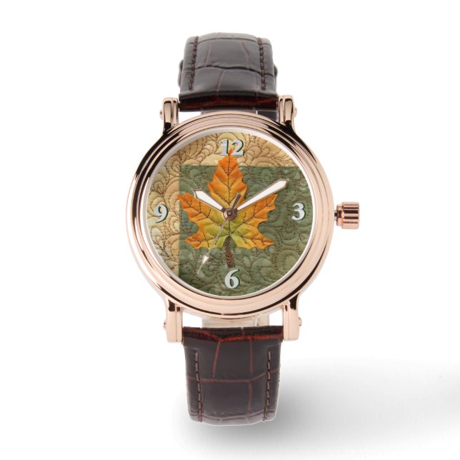 Reloj De Pulsera Otoño (Anverso)