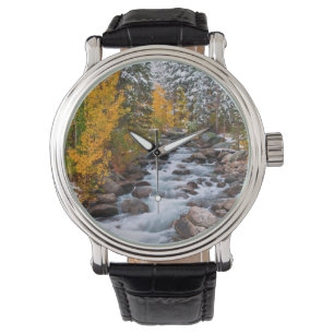 Reloj De Pulsera Otoño a lo largo del arroyo Bishop, California