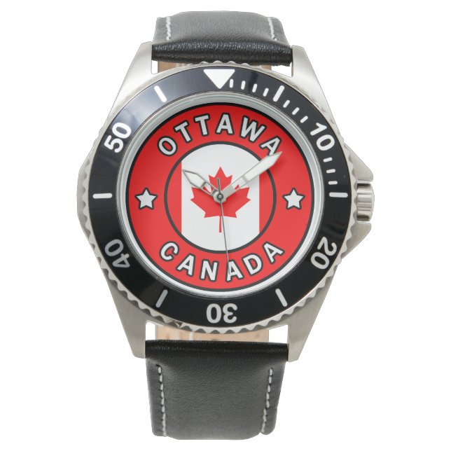 Reloj De Pulsera Ottawa Canada (Anverso)