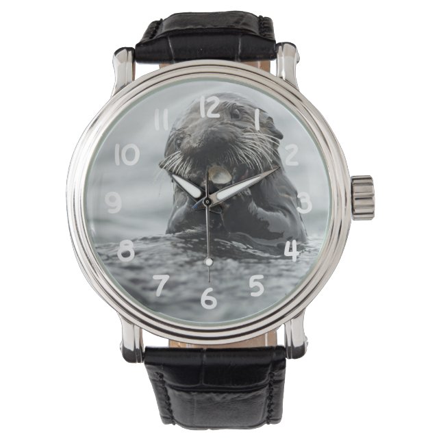 Reloj De Pulsera Otter marino adorable (Anverso)