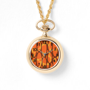 Reloj De Pulsera Ovales en capas de los años 1970