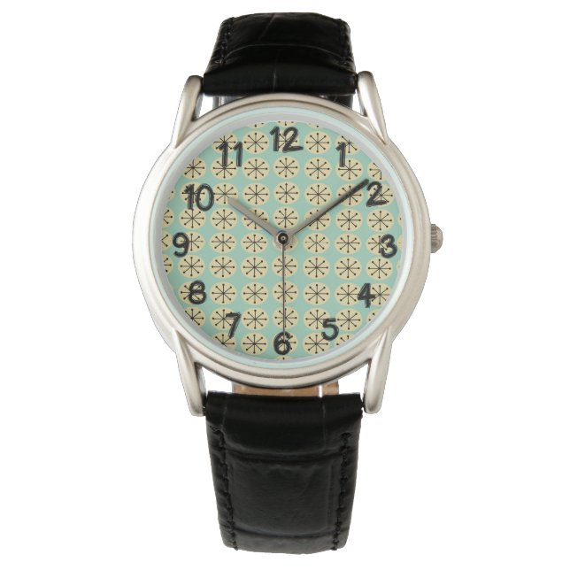 Reloj De Pulsera Ovalos y estallidos (Anverso)