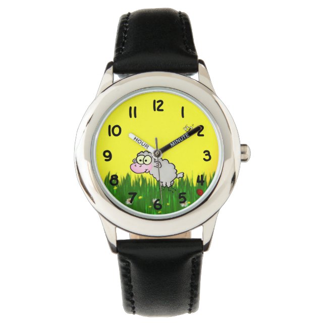 Reloj De Pulsera Oveja de campo (Anverso)