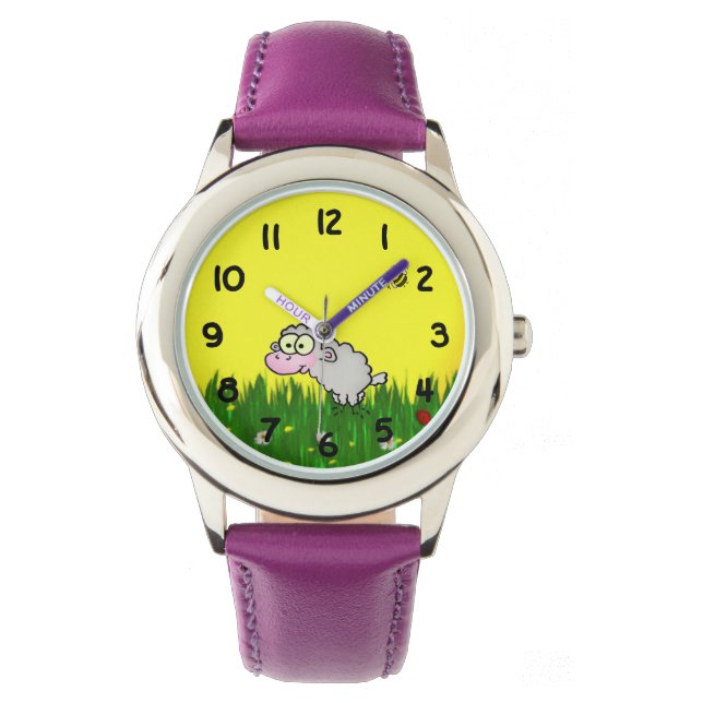 Reloj De Pulsera Oveja de campo (Anverso)