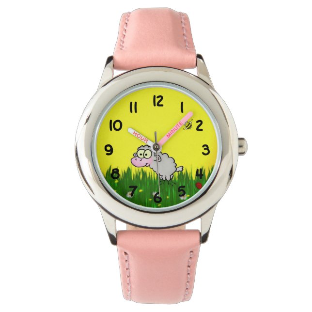 Reloj De Pulsera Oveja de campo (Anverso)
