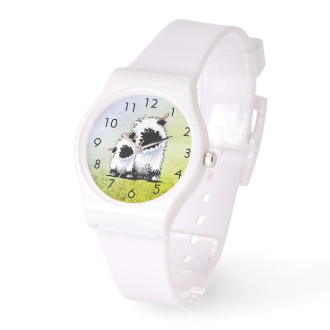 Reloj De Pulsera Oveja de nariz negra de Valais (Ángulo)