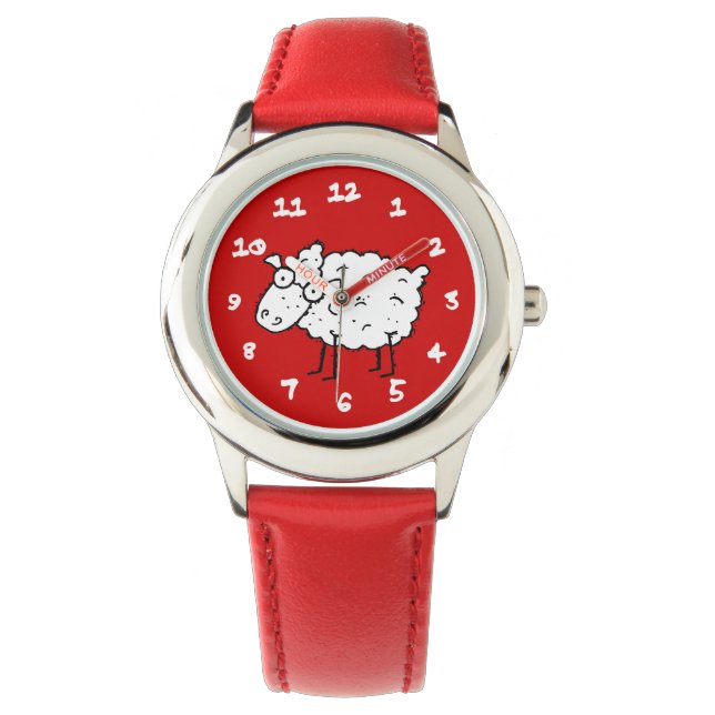 Reloj De Pulsera Oveja personalizado (Anverso)