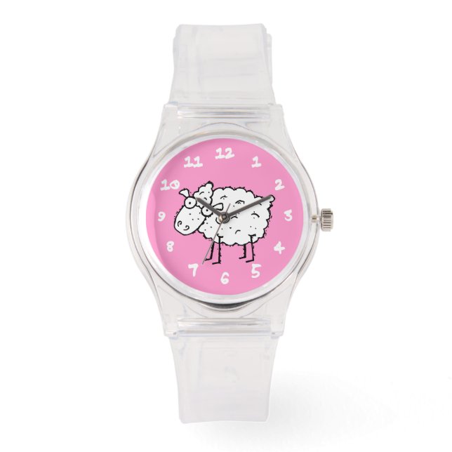 Reloj De Pulsera Oveja personalizado (Anverso)