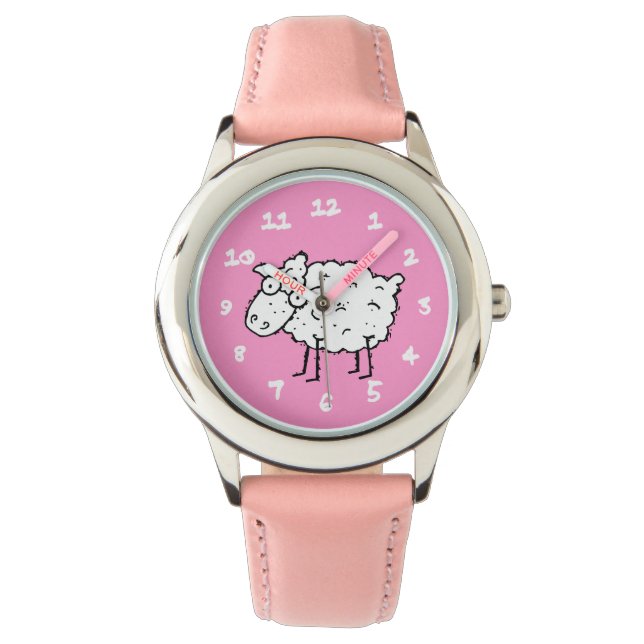 Reloj De Pulsera Oveja personalizado (Anverso)