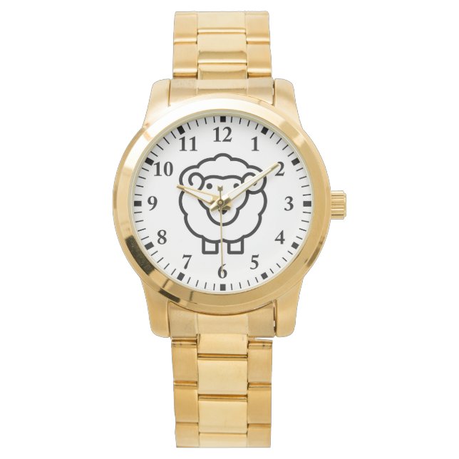 Reloj De Pulsera Ovejas (Anverso)