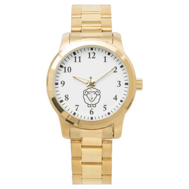 Reloj De Pulsera Ovejas (Anverso)