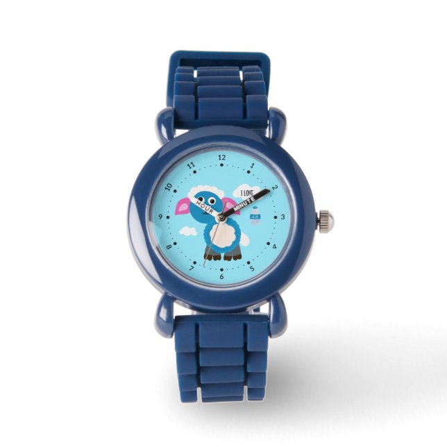 Reloj De Pulsera Ovejas y leche (Anverso)