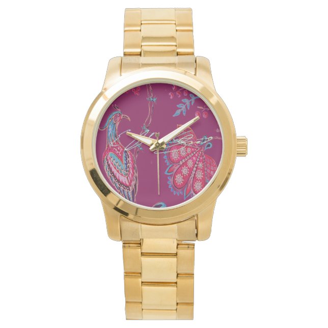 Reloj De Pulsera Oversized Gold Bracelet Watch (Anverso)