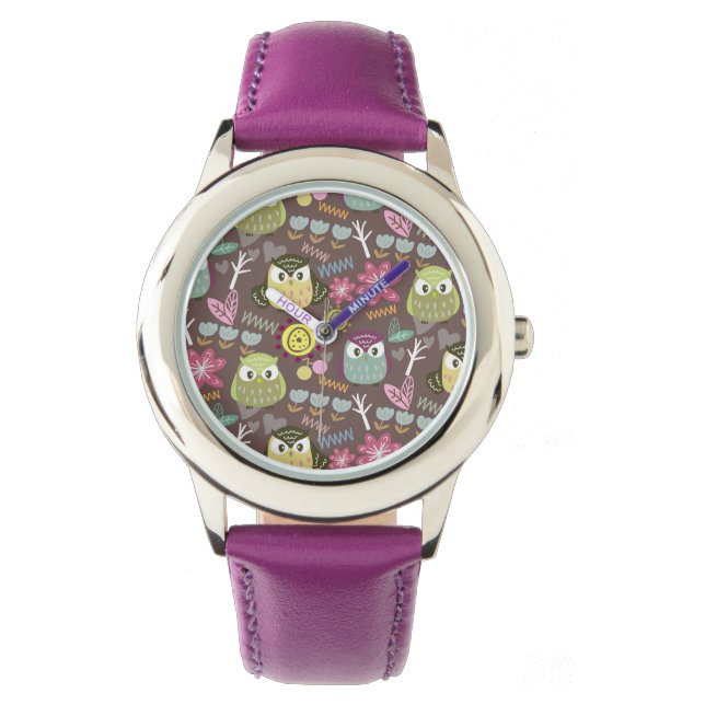 Reloj De Pulsera Owl Chica eWatch (Anverso)