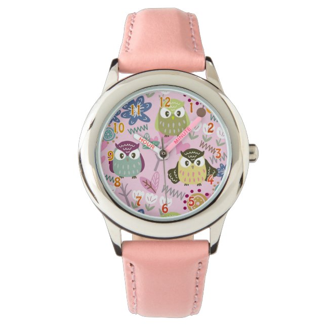 Reloj De Pulsera Owl Chica eWatch (Anverso)