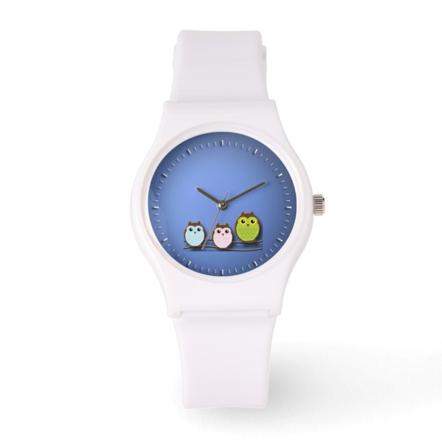 Reloj De Pulsera Owl Lovers (Anverso)