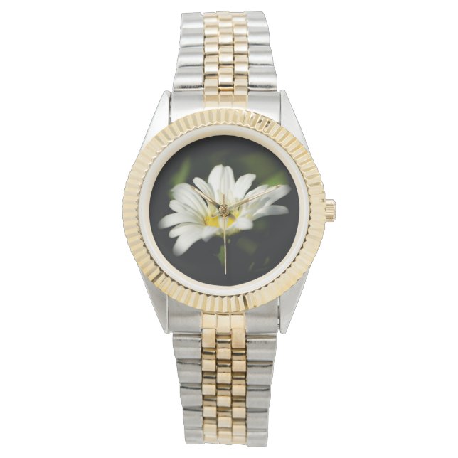 Reloj De Pulsera Oxeye Daisy Round Watch (Anverso)