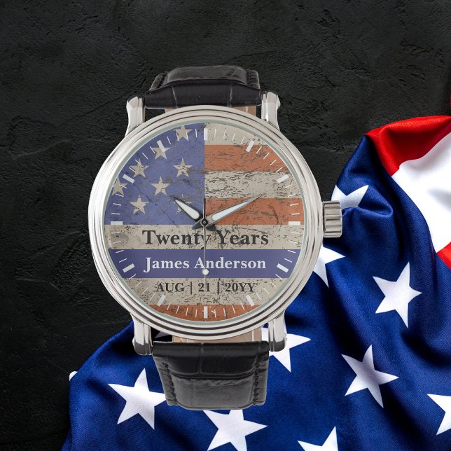 Reloj De Pulsera Pabellón de Jubilación de la Línea Azul delgada Ba (Subido por el creador)