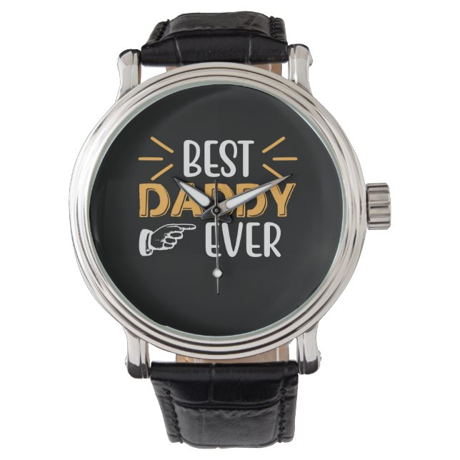 Reloj De Pulsera Padre de regalos | Mejor papi (Anverso)
